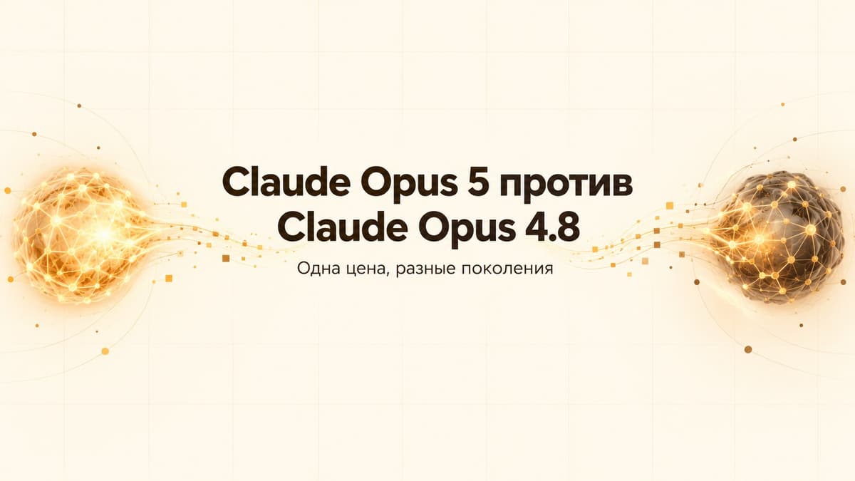 Claude Opus 5 или Opus 4.8: что изменилось в поколении