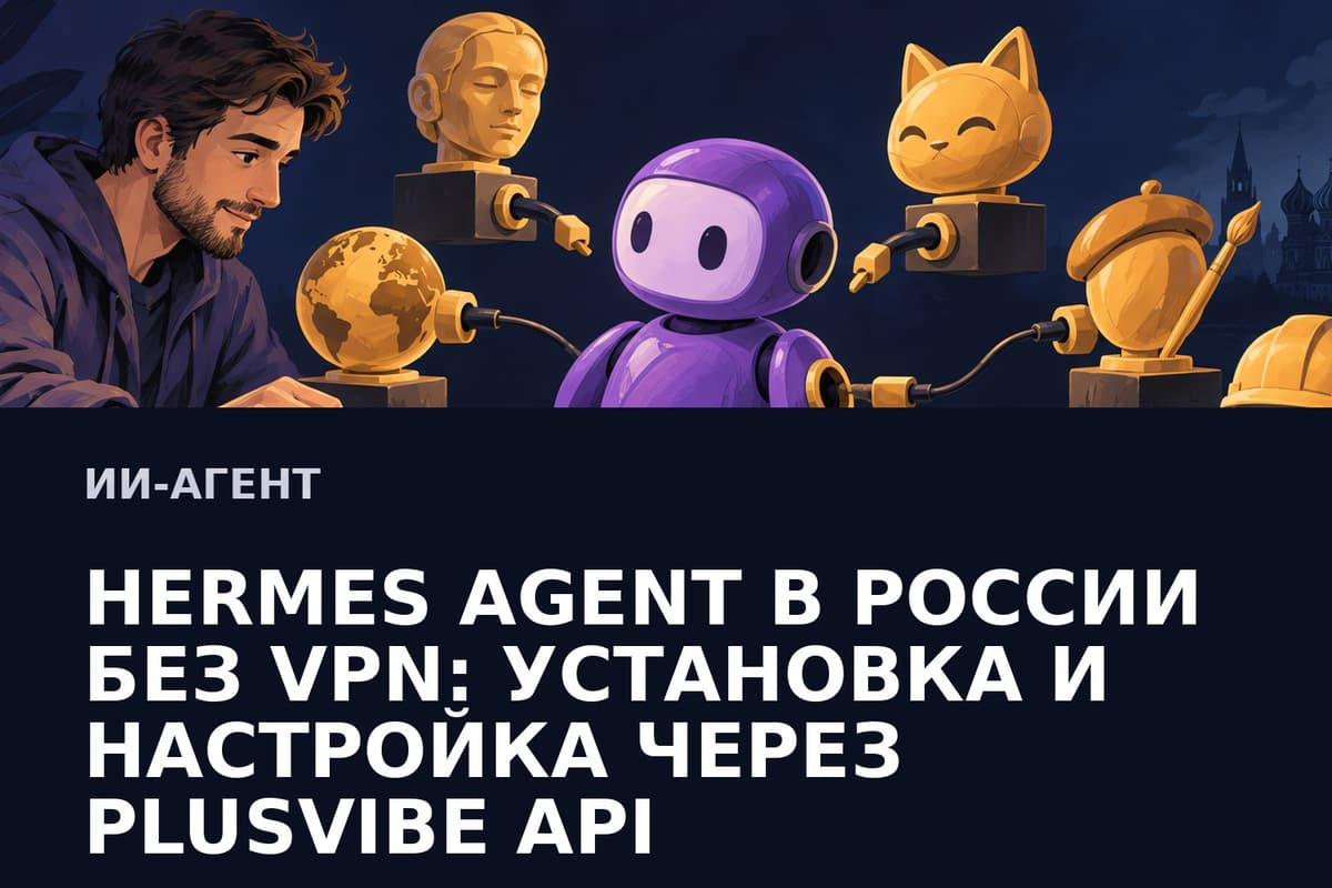 Hermes Agent в России без VPN: установка и настройка