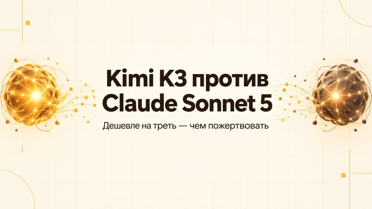Kimi K3 или Claude Sonnet 5: где можно сэкономить