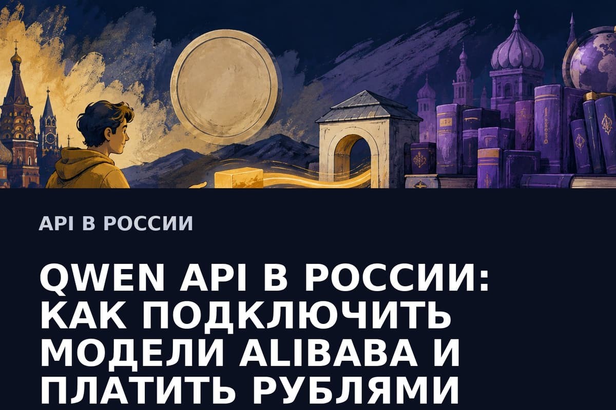 Qwen API в России: как подключить модели Alibaba