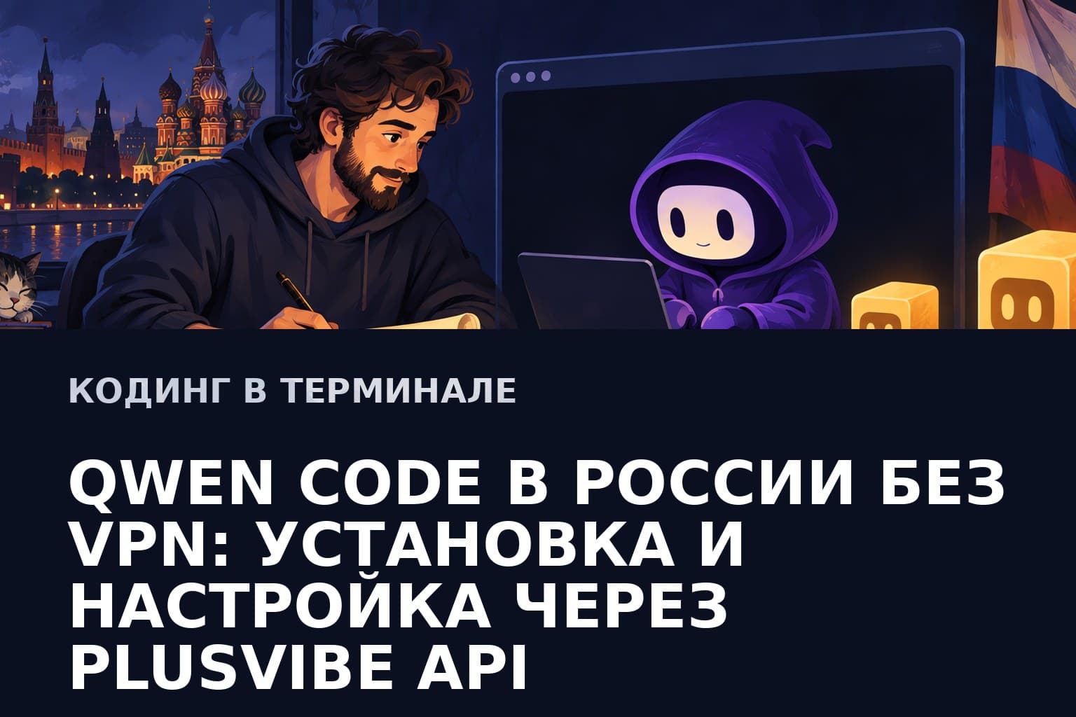 Qwen Code в России без VPN: установка и настройка