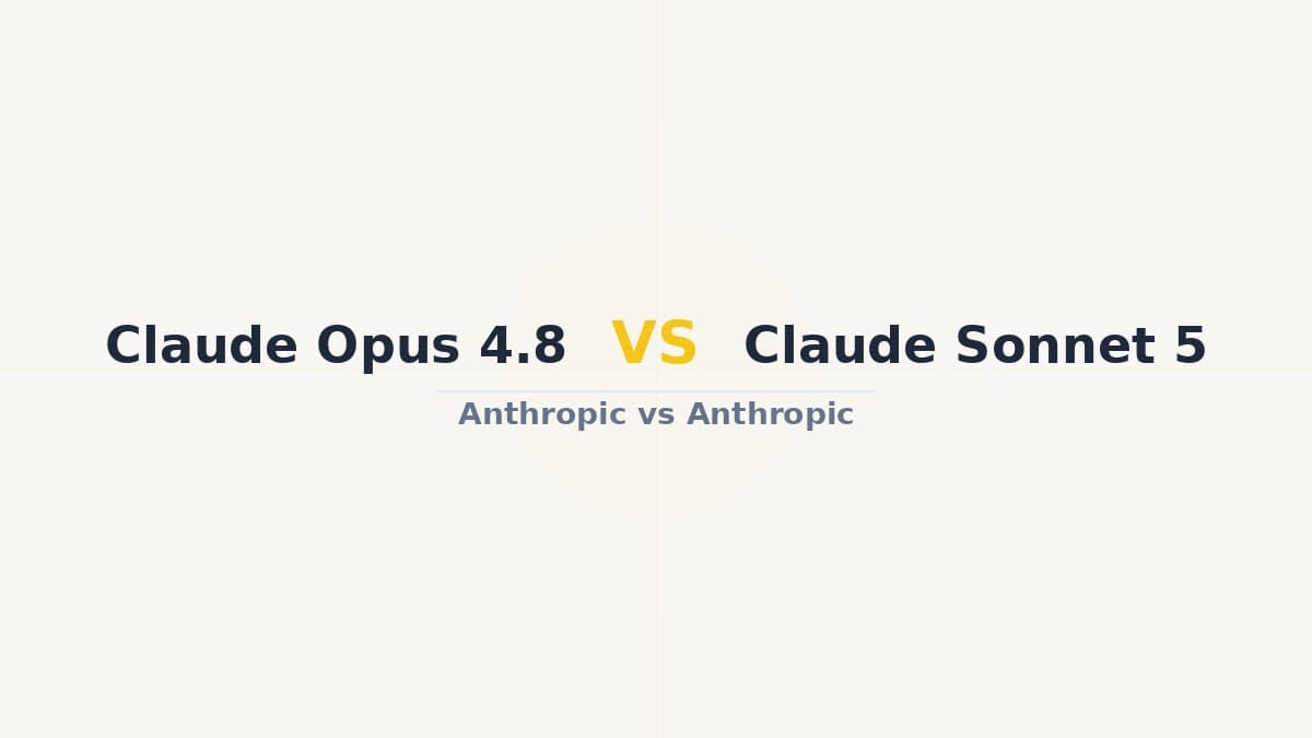 Claude Opus 4.8 vs Sonnet 5: какая модель Claude лучше для ваших задач