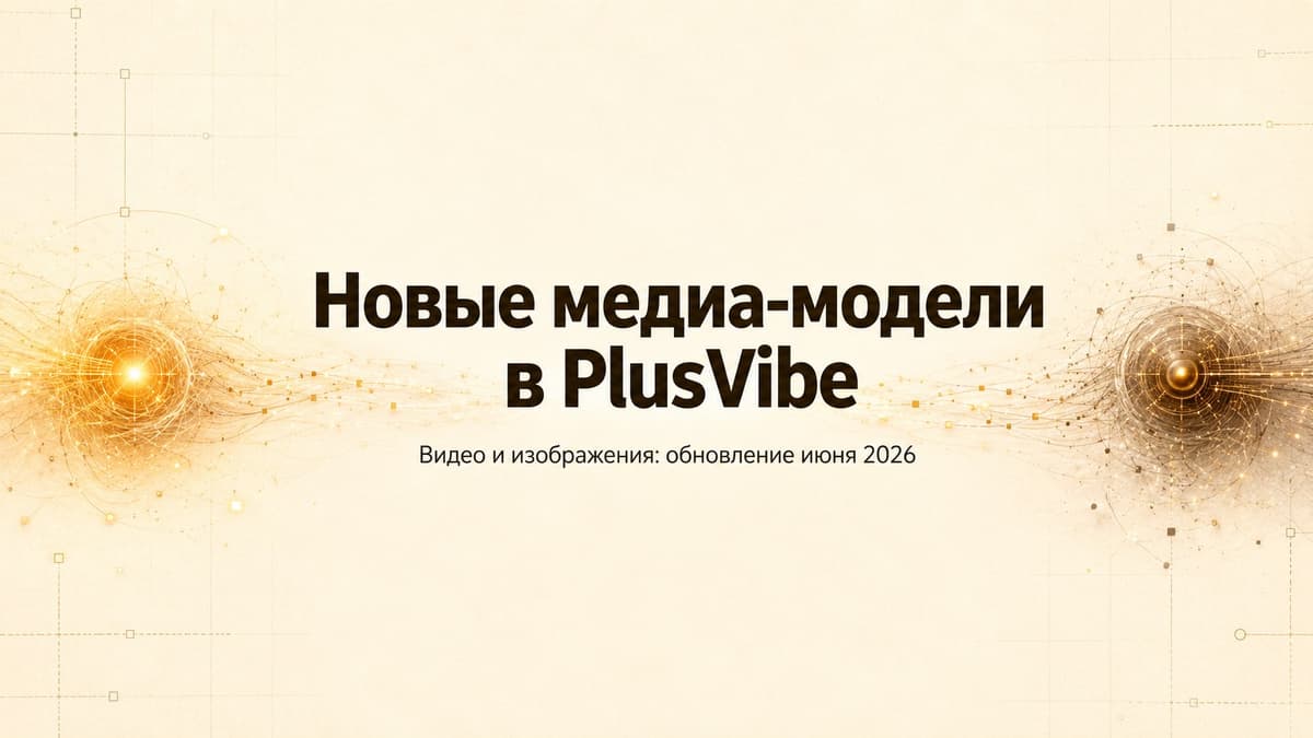 Новые медиа-модели: Wan 2.5, Kling 2.5 Turbo, Seedream 4.5